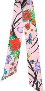 TWILLY SCARF 5x85 LIVING GARDEN PINK