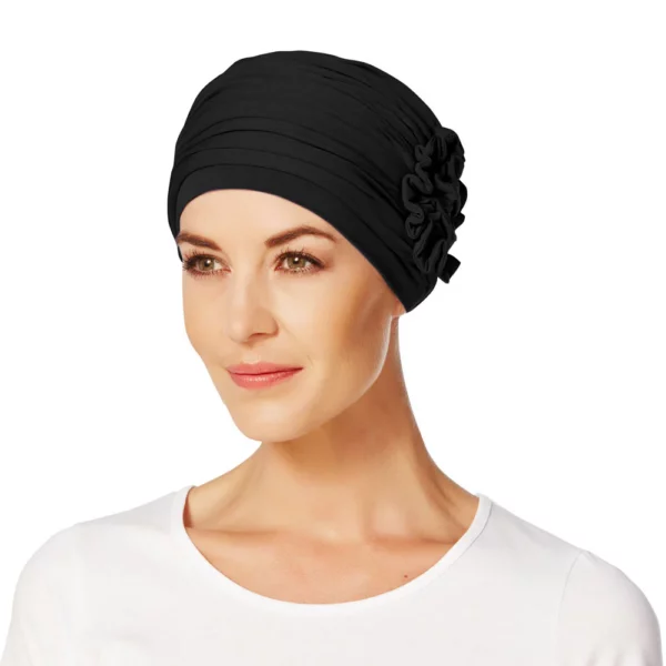 LOTUS TURBAN - Black