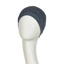 YOGA TURBAN - Blue Melange