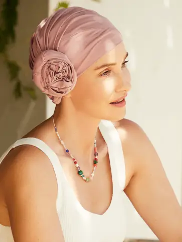 ZURI TURBAN - Woodrose
