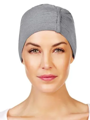 CHANDRA NIGHT CAP BAMBOO - Grey Melange