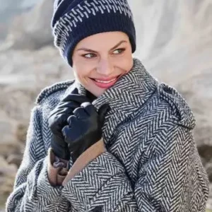 KNITTED HAT - Aira Blue