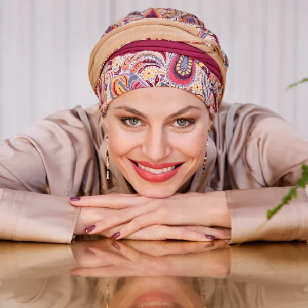 NOYA TURBAN - Moroccan Paisley