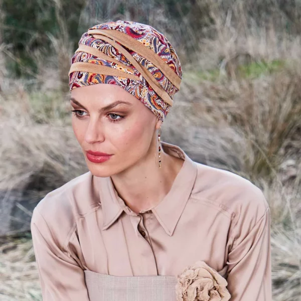 SHANTI TURBAN - Moroccan Paisley