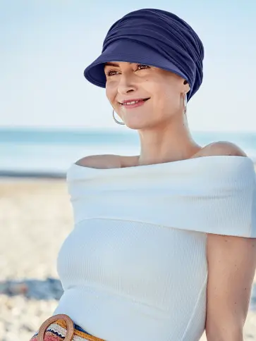 SOLANA SUN CAP DARK BLUE