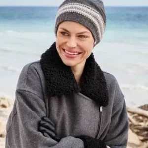 HAZEL KNITTED HAT CASHMERE