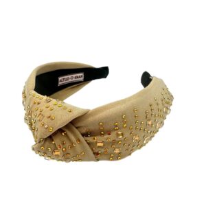 Diadeem Breed Twinkling Beige