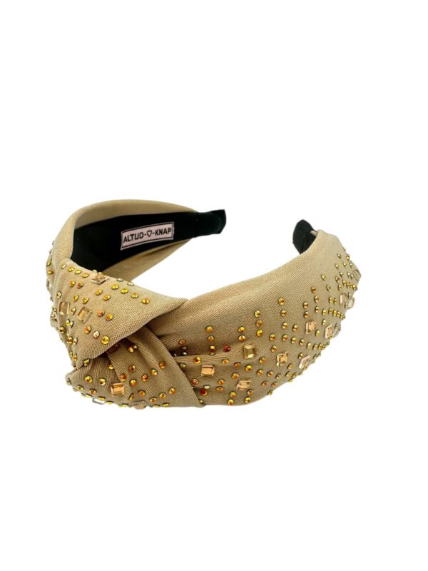 Diadeem Breed Twinkling Beige