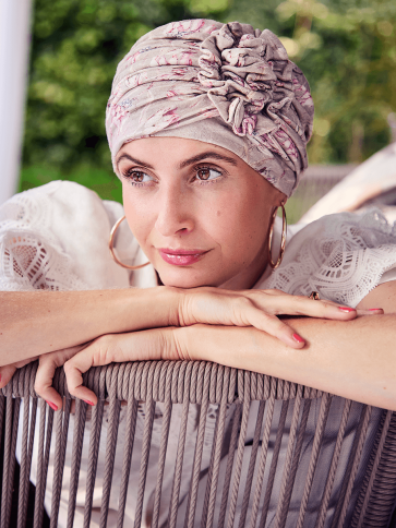 LOTUS TURBAN - LINNEN