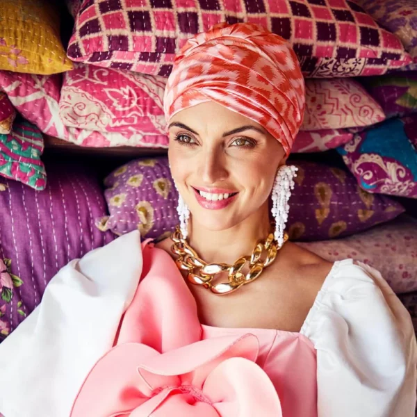 SAPPHIRE BOHO TURBAN