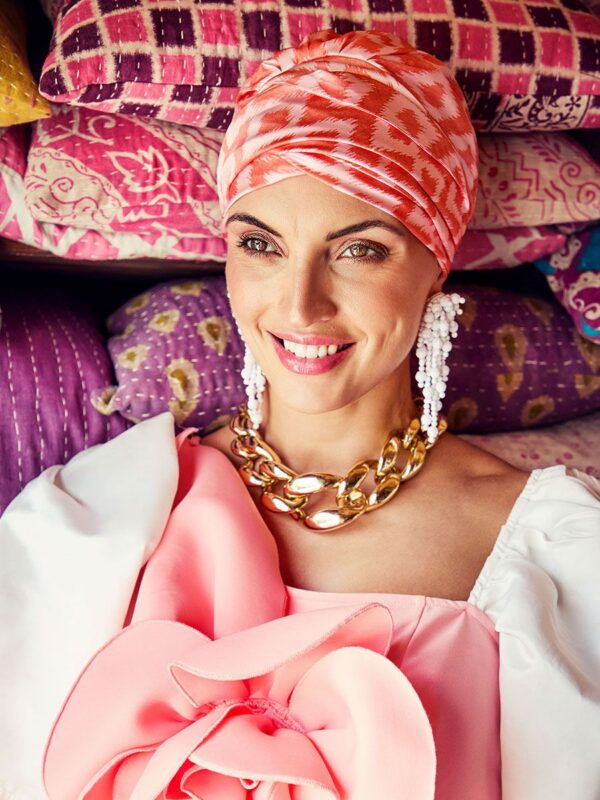 SAPPHIRE BOHO TURBAN