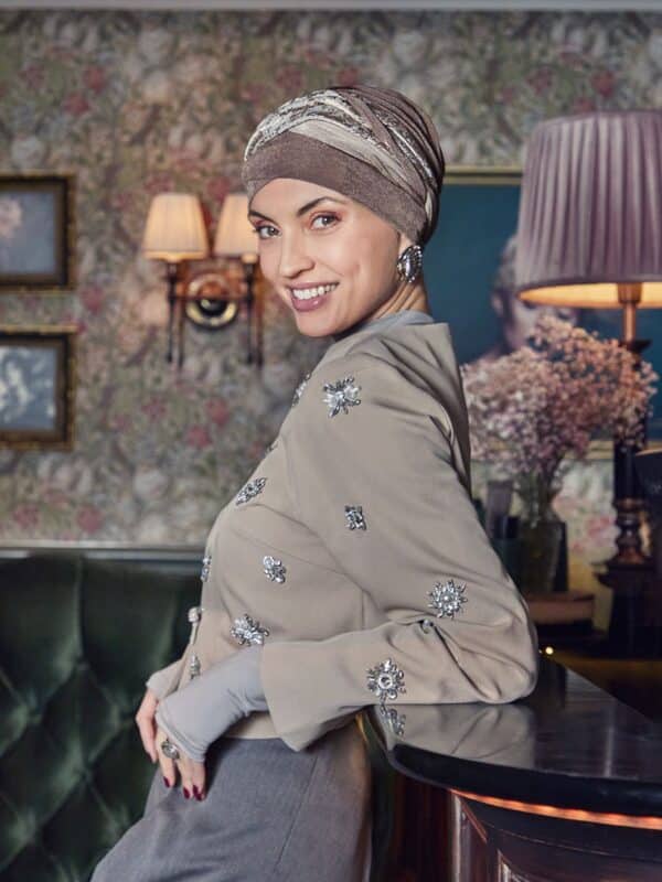 Perla Boho Turban Set