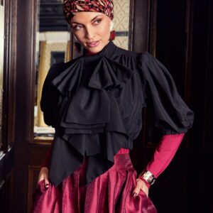 Sapphire Boho Turban